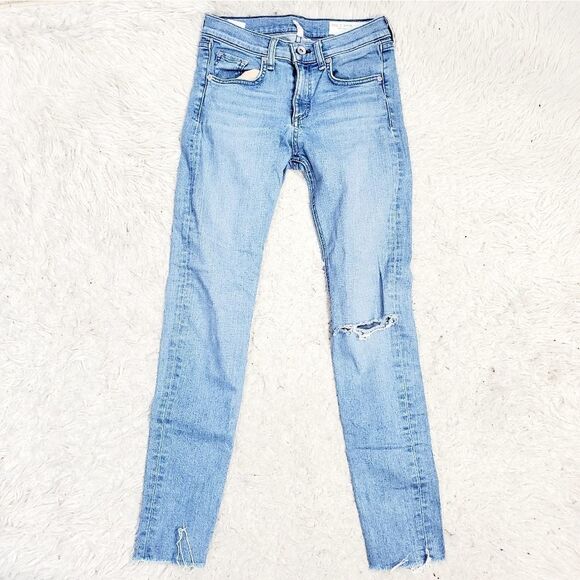 Rag and Bone ankle skinny Lena Jeans size 26 - Picture 12 of 13
